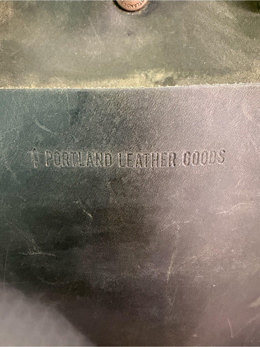 Portland Leather Goods green tote! - Picture 5 of 8